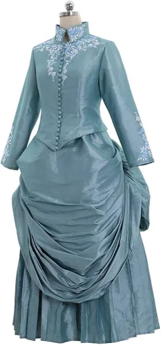 Vista 2 de Steampunk - Disfraz victoriano gótico de cosplay para mujer