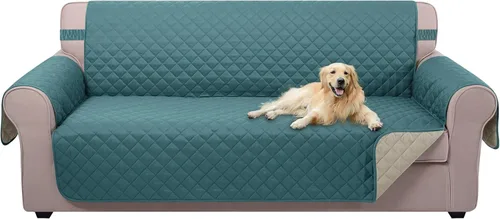 Vista 99 de U-NICE HOME Funda para sillón reclinable, reversible, con correas elásticas, resistente al agua, protege de perros y mascotas, sillón pequeño
