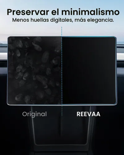 Vista 6 de REEVAA - Protector de pantalla frontal para Tesla modelo Y/3 estándar