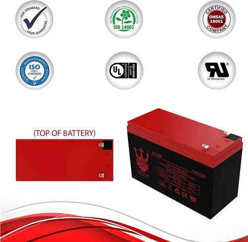 Vista 9 de NT1280-12V 8AH Reemplazo para GT12080-HG FiOS Systems Batería-Neptuno