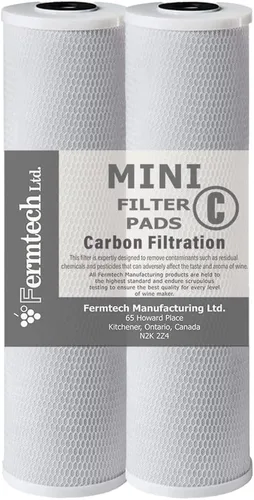 Vista 7 de Fermtech Mini 2 almohadillas de filtración de vino (#1)