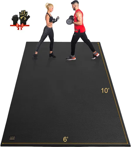 Vista 18 de GXMMAT Extra Large Exercise Mat 16'x6'/12'x6'/10'x6'/8'x6'(7mm)