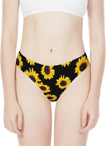 Vista 3 de Tanga sin costuras para mujer, tangas invisibles, de tiro bajo