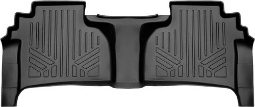 Vista 11 de SMARTLINER Juego de tapetes de piso de recubrimiento, de 2 filas, para Chevrolet Silverado 1500 2007-2013