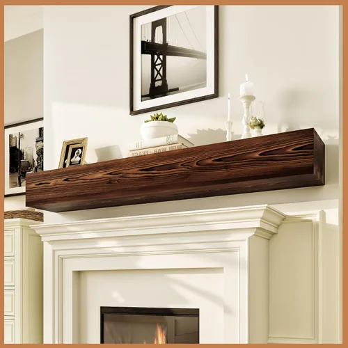 Vista 24 de Muestras de color de madera de pino natural Avana - Encuentra tu combinación perfecta para estantes de repisa - Muestras de madera auténticas - 5