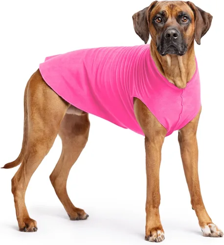Vista 41 de Abrigo elástico de lana para perro, ropa suave y cálida para perro, suéter elástico para mascotas, lavable en lavadora, ecológico, para todo el año