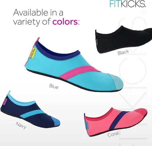 Vista 3 de FitKicks Original - Zapatos de agua para mujer plegables para una vida activa minimalistas estilo descalzo zapatos deportivos para el agua y la yoga