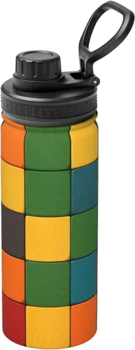 Vista 10 de Astronaut - Hervidor de agua aislado de acero inoxidable Impresión divertida botella de agua aislada Ideal para deportes y viajes