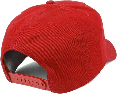 Vista 3 de armycrew XXL Oversize alta corona ajustable Plain Solid Gorra de béisbol