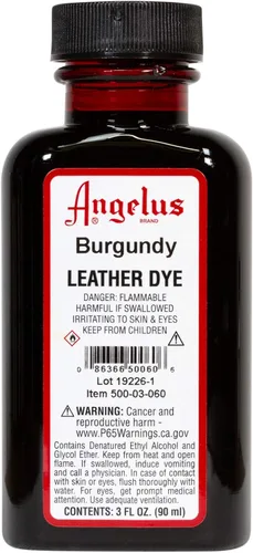 Vista 13 de Angelus Tinte para cuero, 3 onzas, bronceado militar
