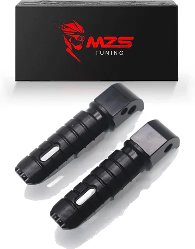 Vista 18 de MZS Estriberas de motocicleta compatibles con ZX4R ZX4RR ZX25R EX 400 Z400 2018-2025, estriberas delanteras ajustables para pedal, color negro CNC