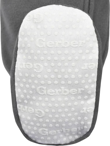 Vista 4 de Gerber Baby Boys' Flame Resistant Fleece Footed Pajamas 2-pack