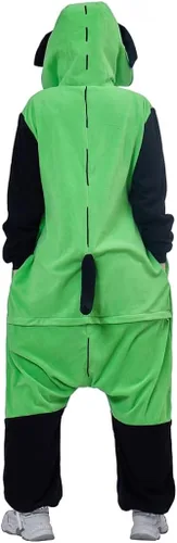 Vista 6 de Invader Cosplay Zim - Sudadera con capucha para hombre casual con cremallera
