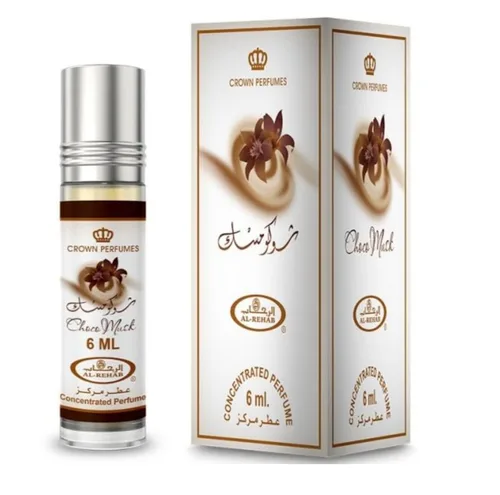 Vista 3 de Al Rehab Choco Musk - Juego de 2 piezas unisex (Eau De Parfum Spray de 1.7 oz + 0.2 fl oz de Perfume Concentrado Rollerball)