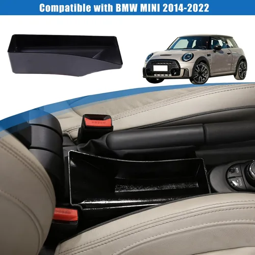 Vista 4 de HAPPYHORSE Caja de almacenamiento de control central para automóvil compatible con BMW MINI Cooper Cooper S JCW F55 F56 F57 2014-2022 caja