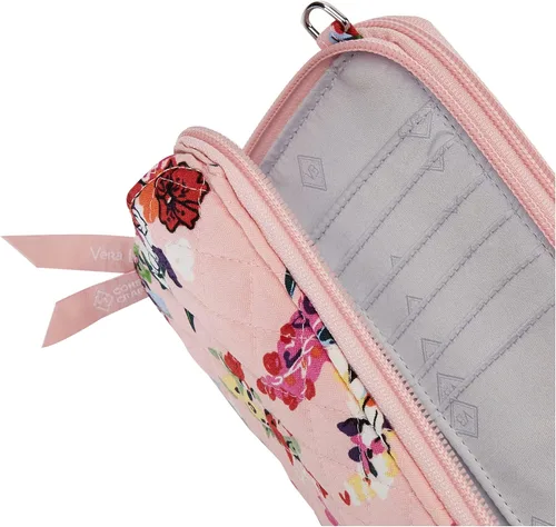 Vista 5 de Vera Bradley All in One Crossbody Purse with RFID Protection, Cotton