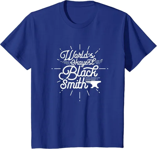 Vista 49 de Blacksmith Blacksmithing Forge Metalsmith Forging T-Shirt Asphalt Grey