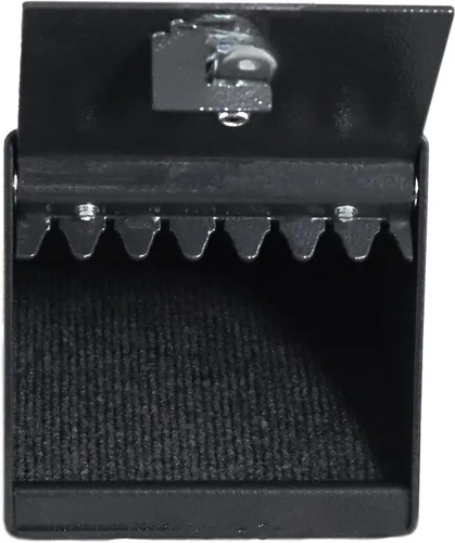Vista 3 de Protex Caja fuerte (SDB-101) - Negro, para efectivo, cheques y sobres, deflector dentado de sierra para proteger la ranura, acabado