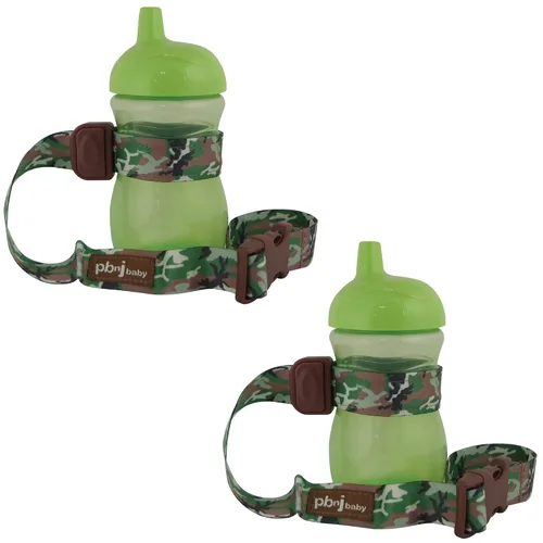 Vista 12 de PBnJ Baby SippyPal Sippy - Correa para portavasos (123, 2 unidades)