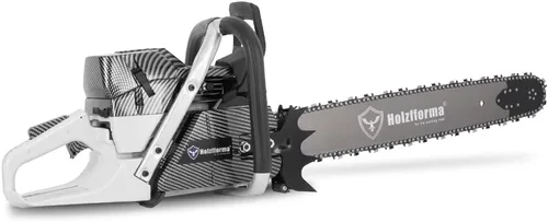 Vista 2 de Holzfforma Motosierra G372 PRO de 71cc con barra guía 72DL de 3/8 pulgadas.058 pulgadas 20 pulgadas y cadena de sierra envolvente alrededor