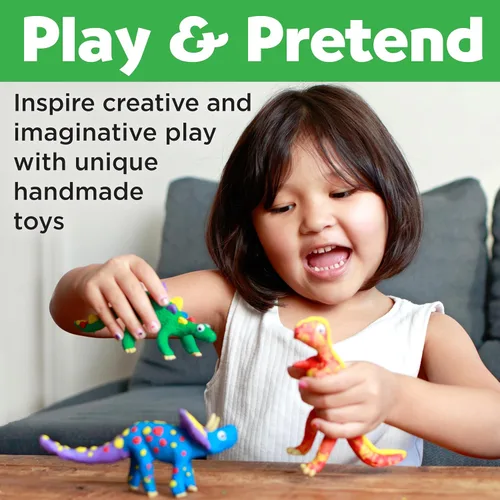 Vista 6 de Creatividad para niños: crea con dinosaurios de arcilla