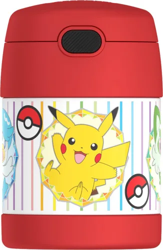 Vista 57 de THERMOS FUNTAINER - Tarro de comida para niños con cuchara, 10 onzas, Baby Shark
