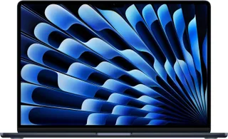 Apple MacBook Air 2025 con chip Apple M4 (15 pulgadas, 16 GB de Memoria Unificada, 256 GB SSD de almacenamiento) (QWERTY inglés) Negro medianoche
