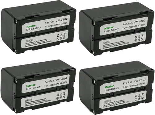 Vista 6 de Kastar Paquete de 1 batería de repuesto VW-VBD2 para Hitachi VM-D Series VM-D865, VM-D865LA, VM-D873LA, VM-D875LA VM-D965, VM-D965LA, VM-D975LA