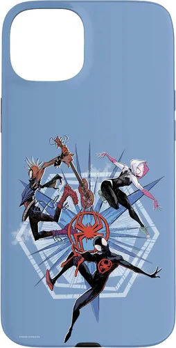 Vista 9 de Funda para iPhone 16 Marvel Spider-Man: Across the Spider-Verse Miles Gwen Hobie