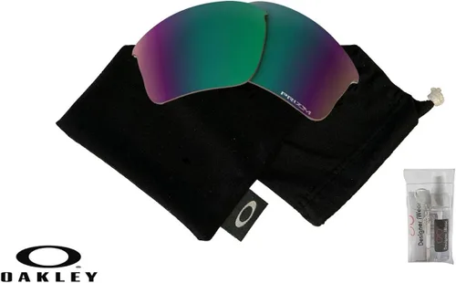 Vista 2 de Oakley Original Flak Jacket XLJ OO9009 Replacement Lenses +BUNDLE Bag+Designer iWear Care Kit