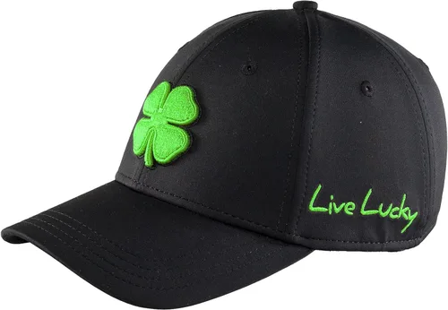 Vista 2 de Black Clover Mens Premium Clover 51 Cap BlackLime