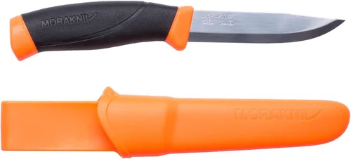 Vista 5 de Morakniv Companion Cuchillo de hoja fija de acero al carbono con funda