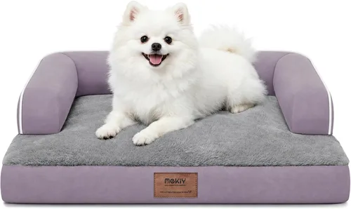 Vista 108 de Cama pequeña para perros y sofá para gatos, camas ortopédicas impermeables para perros pequeños, cama para gatos, sofá para mascotas cómodo