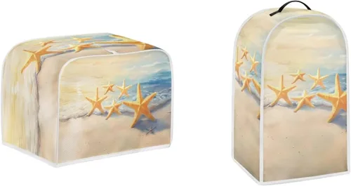 Vista 10 de Cubiertas para tostadoras de murciélagos de 2 rebanadas, protectores decorativos a prueba de polvo, cubiertas de tostadora, resistentes a