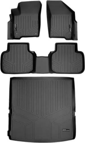 Vista 8 de MAXLINER - Juego de alfombrillas de primera fila para todo tipo de clima, compatibles con Dodge Journey 2010-2020