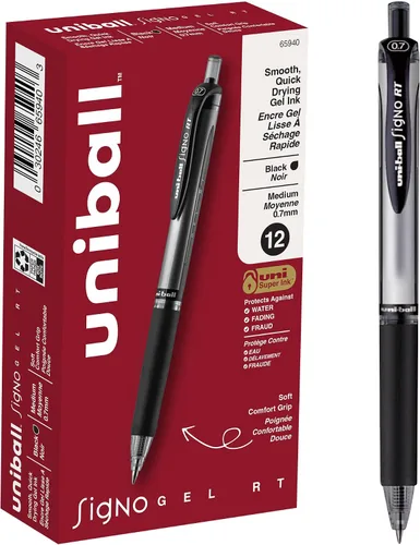 Vista 8 de Uniball 207 - Bolígrafos de gel de impacto, paquete de 144-0.039 pulgadas, bolígrafos de punta gruesa, suministros escolares y de oficina
