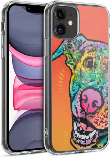 Vista 401 de Oficial Dean Russo perros 3 suave funda de Gel para Apple Iphone 7 Plus/8 Plus, Amy