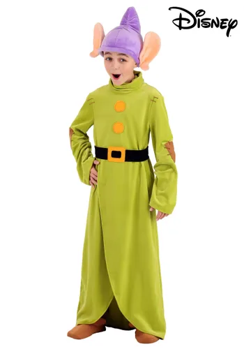 Vista 2 de Disfraz de Mudito para Niños de Blancanieves de Disney Multicolor