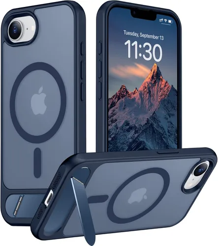 Vista 242 de Funda para iPhone 11 con compatibilidad magnética, [Soporte invisible incorporado][Compatible con MagSafe]