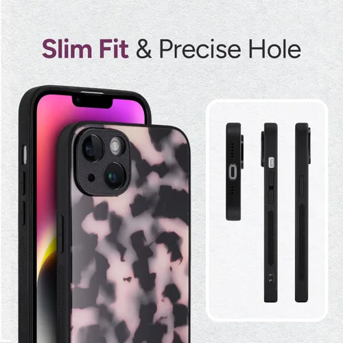 Vista 3 de Funda de teléfono para iPhone 14, compatible con MagSafe, protección completa de la cámara, carcasa de tortuga a prueba de golpes para mujer, funda