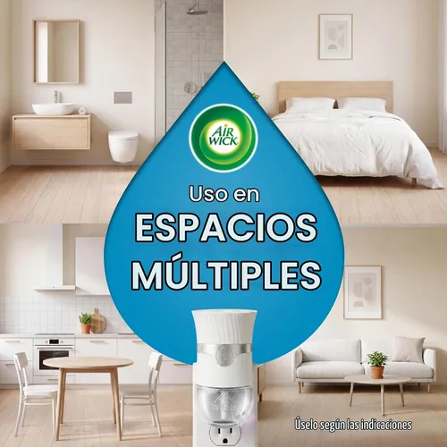 Vista 8 de Air Wick - Recambios para enchufar, agua fresca, infundida con aceites esenciales, 2
