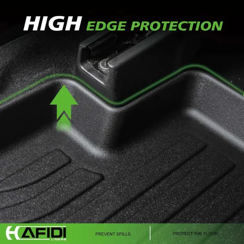 Vista 5 de Alfombrillas y forro de carga personalizados para Chevy Suburban/GMC Yukon XL 2015-2020 (con asiento de banco de 2da fila), protección para todo