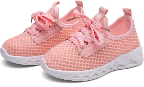 Vista 2 de Qvxkd Zapatos deportivos ligeros y transpirables para niñas