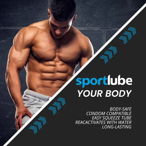 Vista 6 de Double Play - Lubricante personal a base de agua de alta calidad, tubo de 8 onzas, lubricante sexual íntimo para hombres, mujeres y parejas
