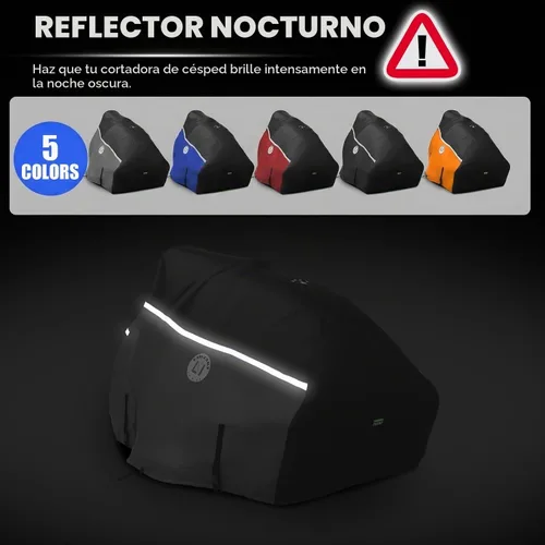 Vista 7 de Funda para tractor de césped de 420D, cubierta impermeable para tractor resistente, se adapta a cubiertas de hasta 54", ajuste universal para John