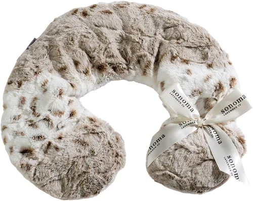 Vista 8 de Sonoma Lavender Almohada de cuello calentable/refrigerable de lavanda de lujo, apta para microondas para cuello y hombros con fundas extraíbles