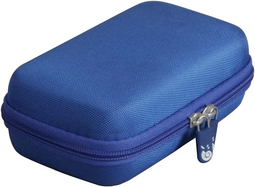 Vista 4 de Hermitshell Estuche de viaje para EASEGMER Kids Handheld Game Reproductor de videojuegos portátil (azul)