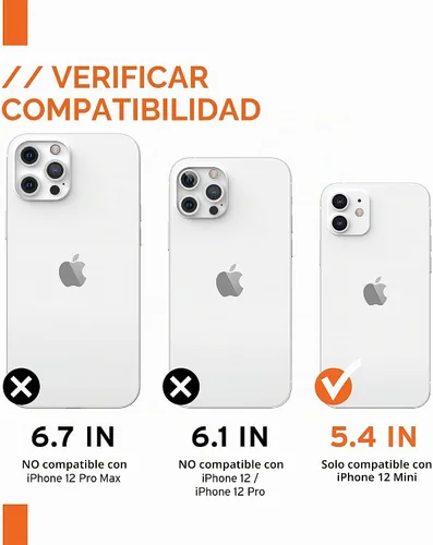 Vista 3 de URBAN ARMOR GEAR UAG - Funda protectora Monarch diseñada para iPhone 12 Mini, pantalla de 5.4 pulgadas, resistente, ligera, delgada, a prueba