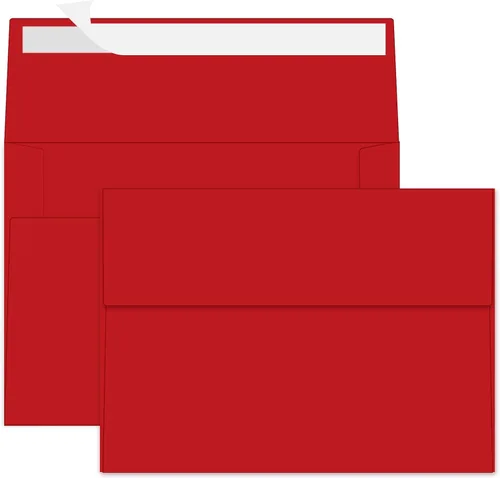 Vista 10 de 100 Paquetes Sobres Negros de 4 x 6 pulgadas para Tarjeta de Invitación, Sobres Pequeños A6 Autoadhesivos para Bodas, Fiestas de Cumpleaños, Baby