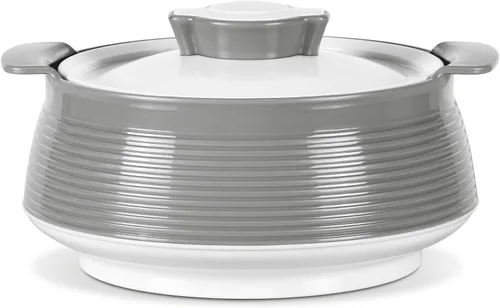 Vista 8 de MILTON Venice 2000 - Cacerola de acero inoxidable de doble pared con aislamiento de poliuretano, mantiene la comida caliente y fresca para Roti